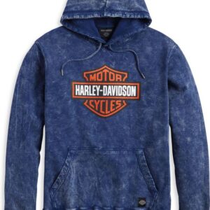 Men's Westcoast Bar & Shield Hoodie - Blue